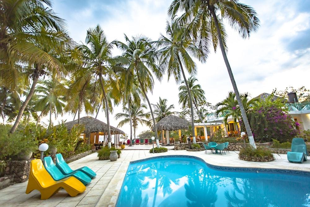 Hotel Restaurant Cyvadier Plage Jacmel Extérieur photo