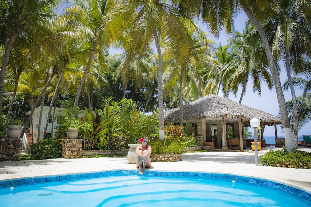 Hotel Restaurant Cyvadier Plage Jacmel Extérieur photo