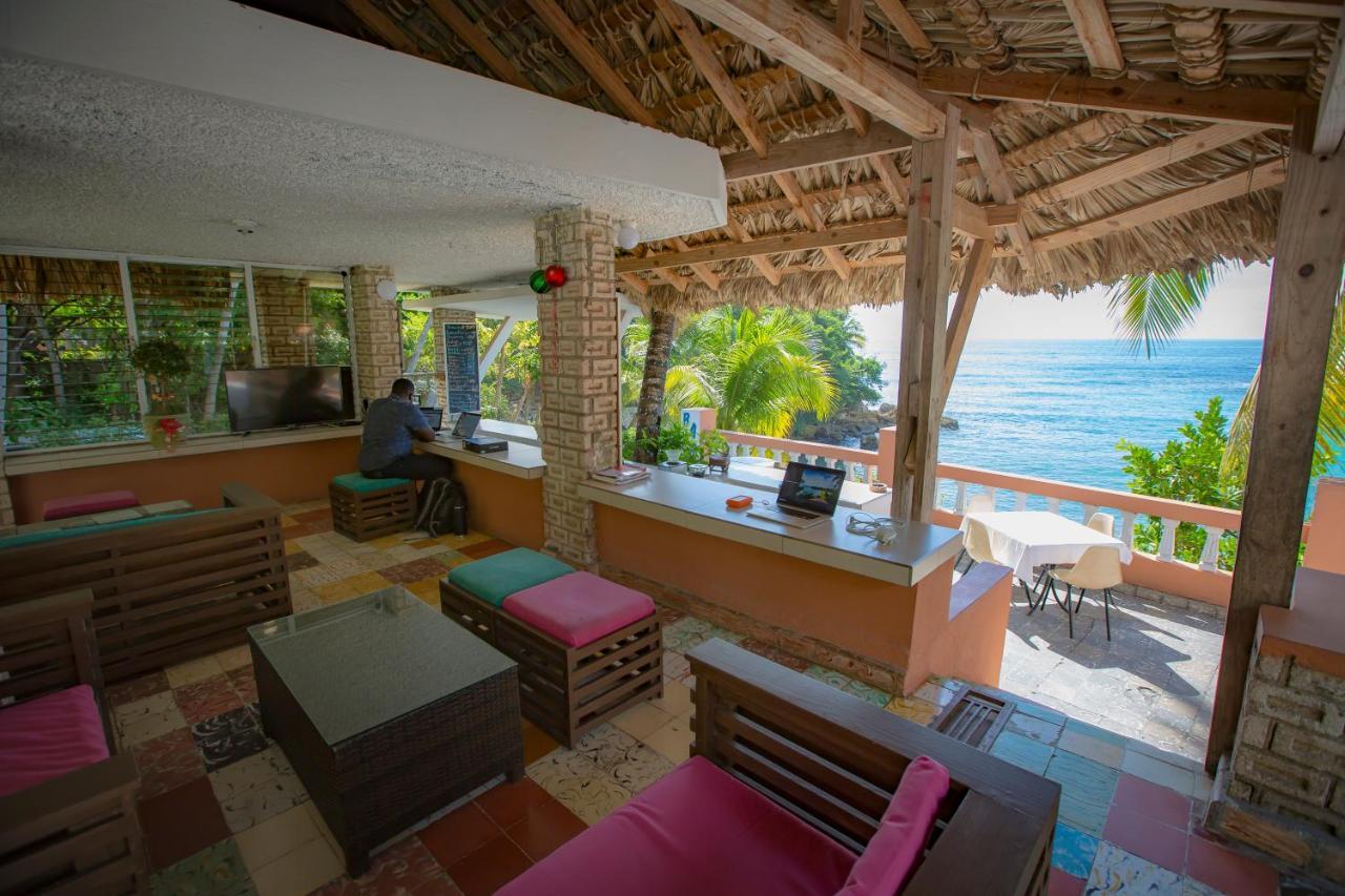 Hotel Restaurant Cyvadier Plage Jacmel Extérieur photo