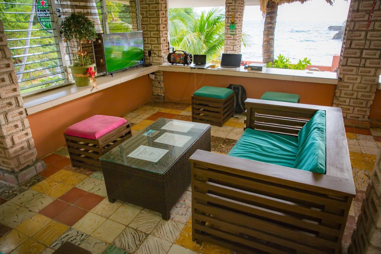 Hotel Restaurant Cyvadier Plage Jacmel Extérieur photo