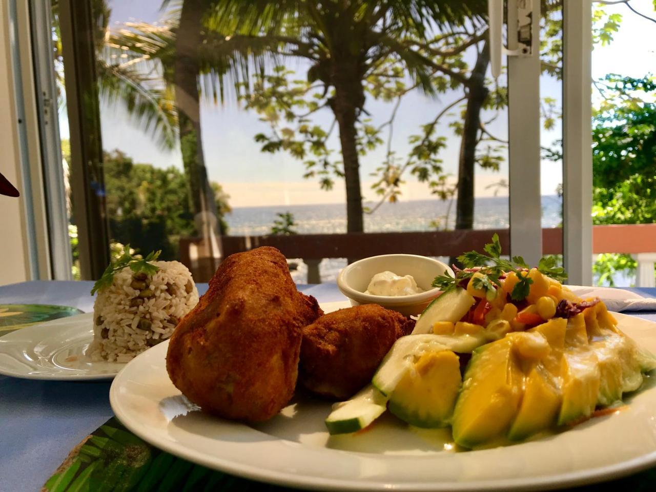 Hotel Restaurant Cyvadier Plage Jacmel Extérieur photo
